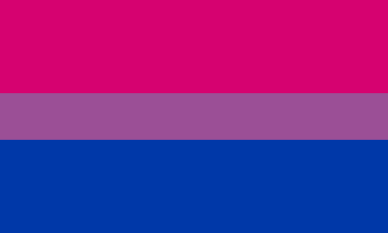 Bi pride flag