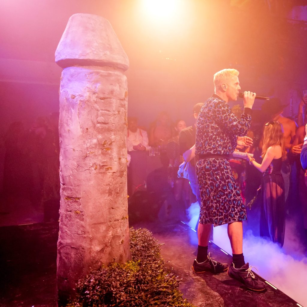 Jake Shears Grindr Pleasure Ball The Garden of Otherworldly Delights Madison McGaw BFA