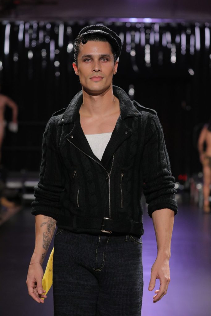 Look 8 Greaser Grindr x Rainbow Wool I Wool Survive Designed by Michael Schmidt